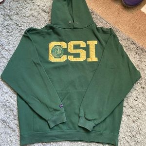 VINTAGE SOUTHERN COLORADO 1990s JANSPORT HOODIE NCAA SIZE LARGE